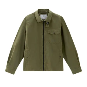 Overshirt Garbadine Uomo Lake Olive