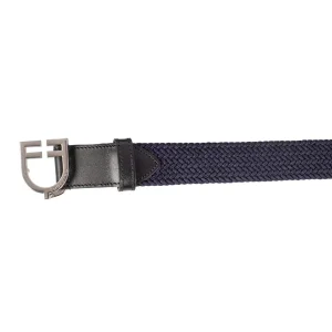 Equestro CINTURA SILVER NAVY Borse E Cinture