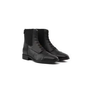 DY'ON SHORT BOOTS FRONT LACES DY'ON Nero STIVALETTI E BOOTS