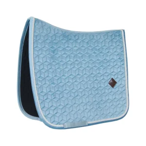 Sottosella Da Dressage Velvet Kentucky Azzurro