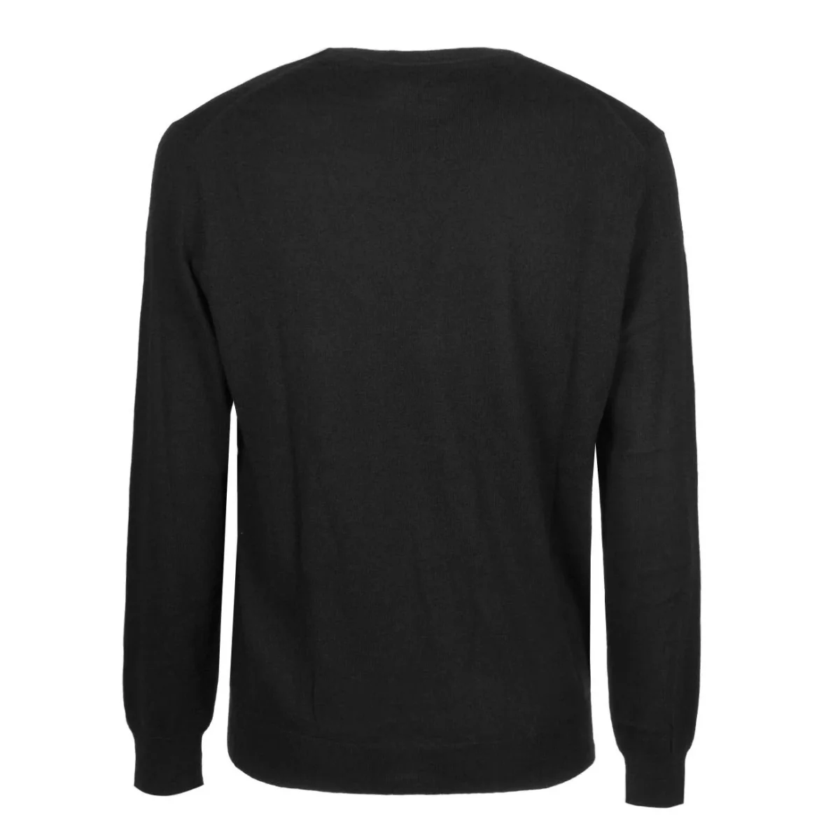 Pullover In Lana Uomo Nero - immagine 3