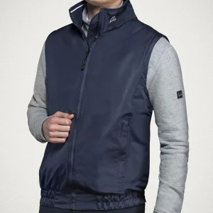 EQUILINE PM-EQ-Q10451002NAVY Blu nan GILET E SMANICATI Q10451002NAVY