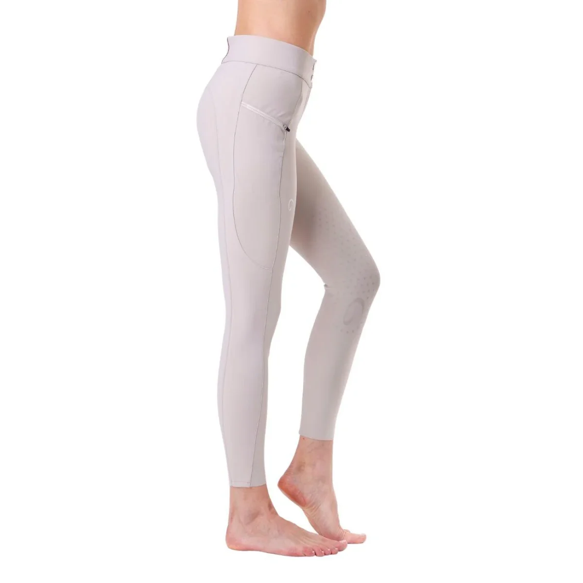 Pantalone Da Donna Half Grip Venezia Mascheroni Beige - immagine 8