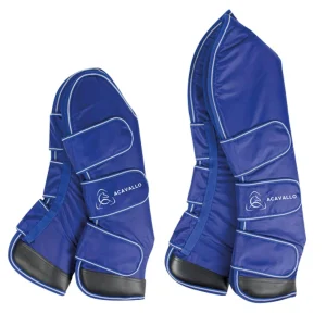 Acavallo Paracolpi Da Trasporto Set.4 Pezzi Ripstop 900D In Poliestere Blue