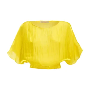 Top Corto Kimono Donna Cedro