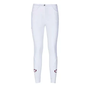 Cavalleria Toscana Pantaloni Da Equitazione 19CT-PAD054JE0100001 Bianco