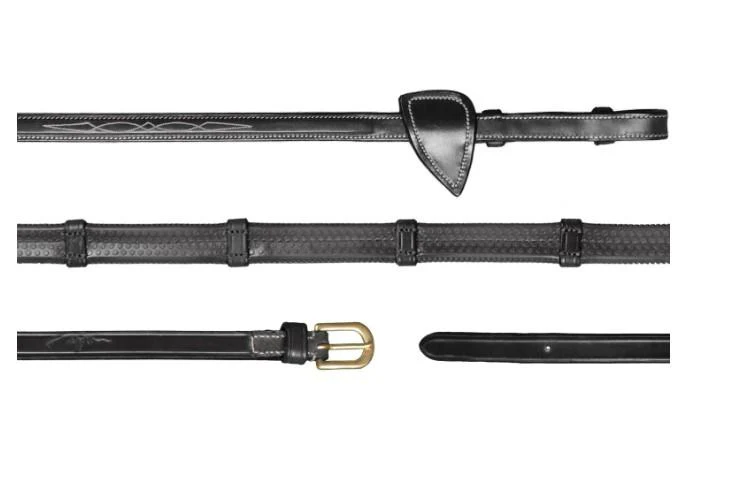 DY'ON REDINI IN CUOIO CON PASSANTI CLASSIC COLLECTION Nero REDINI