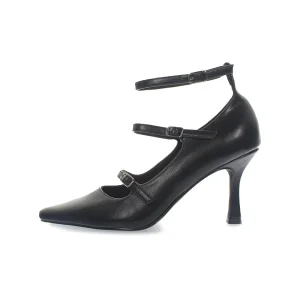 Décolleté Soft Con Cinturini Donna Nero