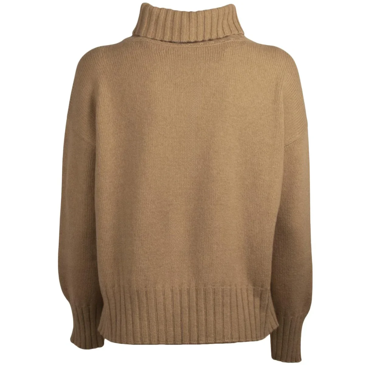 Dolcevita collo a coste con tasca - immagine 3