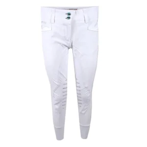 ANIMO Noguarda Animo 02 Bianco Pantaloni Da Equitazione