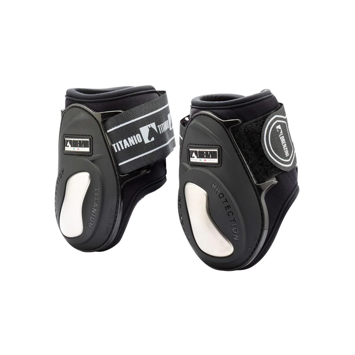 Paranocche Con Chiusura In Velcro Nero