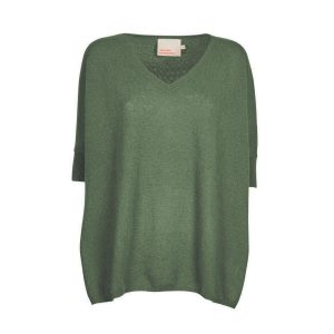 Pull Poncho Astrid Donna Kaki