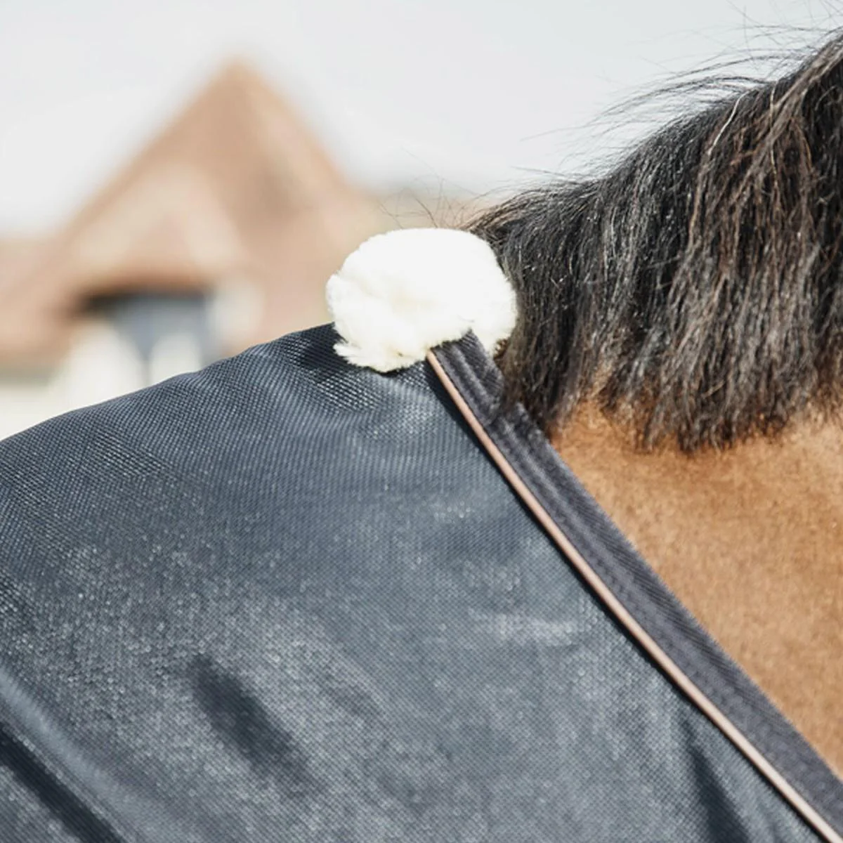 KENTUCKY COPERTA ANTIINSETTI MESH FLY SHEET Blu coperta per cavallo - immagine 4