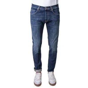 Jeans Icon Blu Scuro Lavato
