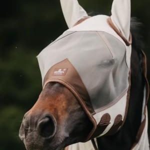 KENTUCKY MASCHERA ANTIMOSCHE CON ORECCHIE Argento cuffie antirumore - antimosche