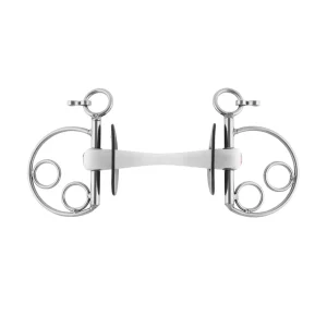 NATHE MORSO SPAGNOLO NATHE INTERO MM 20 Bianco - IMBOCCATURE SPECIALI