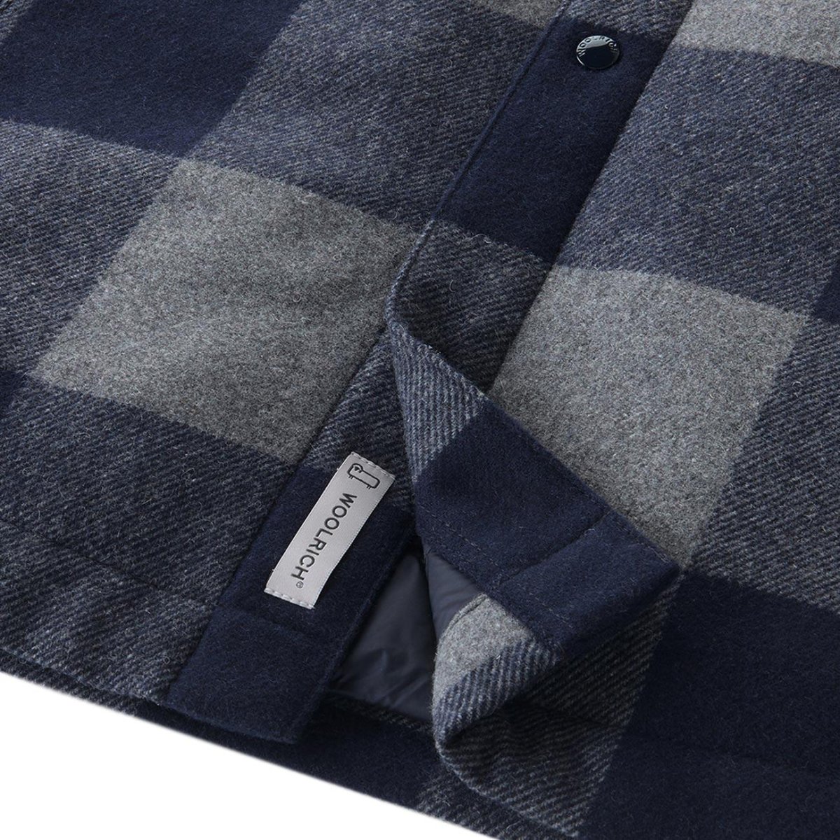 Giacca Alaskan In Misto Lana Riciclata Uomo Blue Buffalo - immagine 6