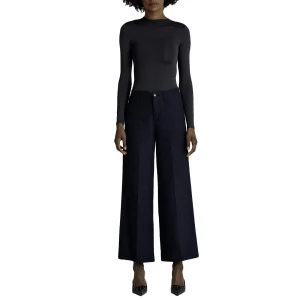 Pantalone In Flanella Blu