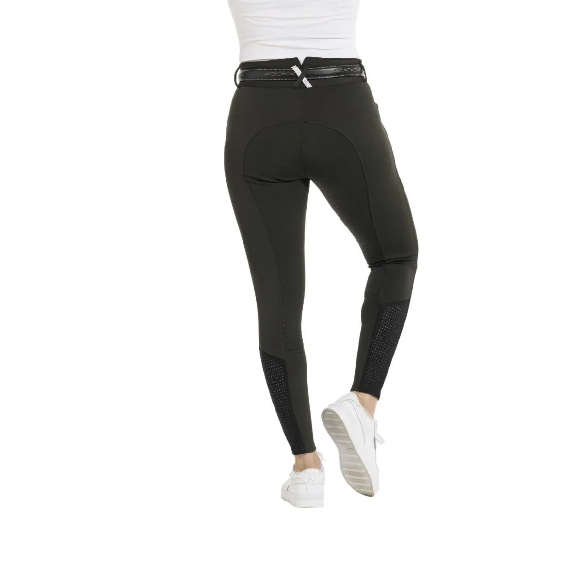 Pantaloni Da Donna Claudine Equitheme Verde - immagine 9