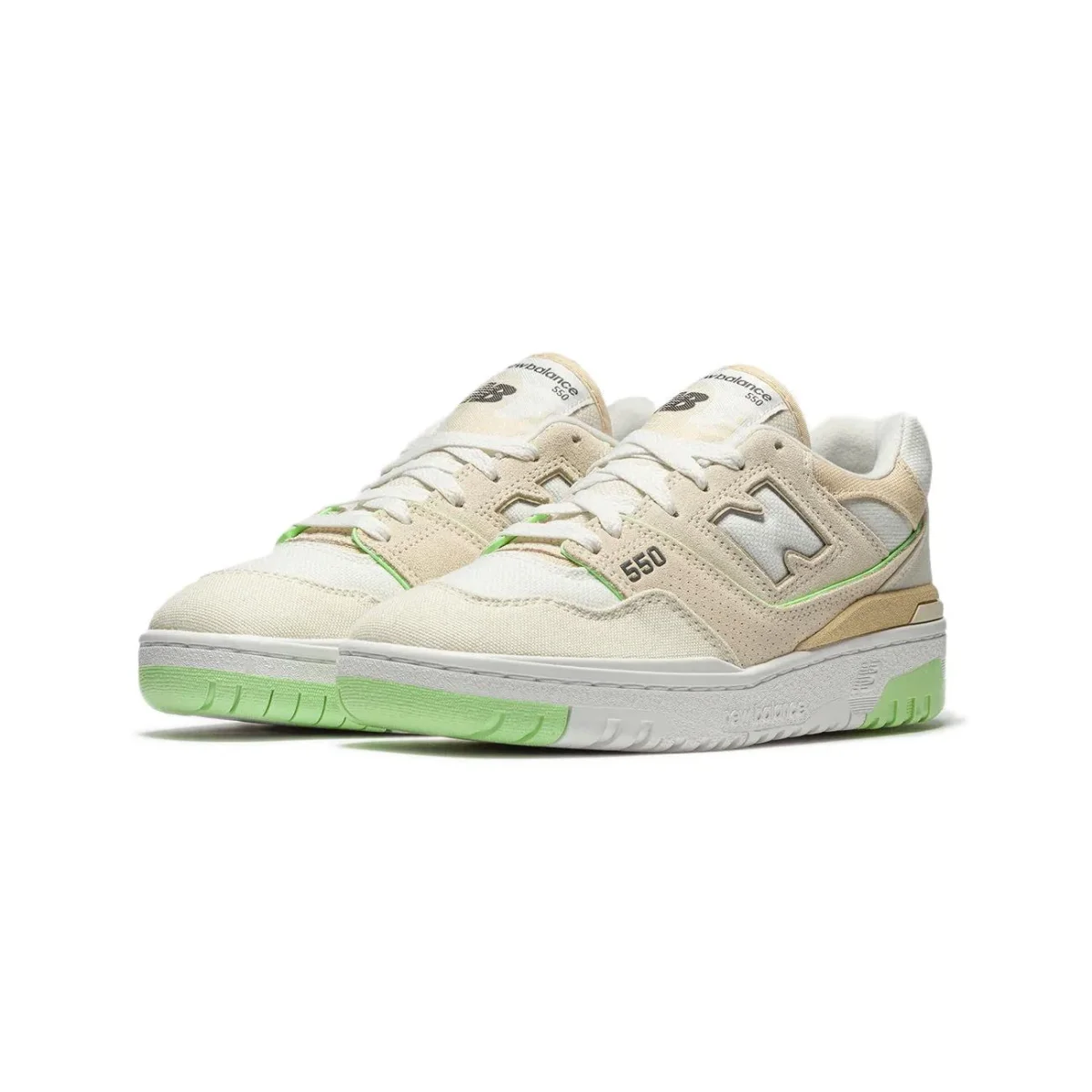 Sneakers 550 Lifestyle Mtz Donna Beige Lime - immagine 3
