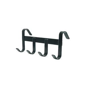 AMAHORSE APPENDIBRIGLIA PLASTIFICATO 4GANCI X BOX Nero ACCESSORI PER IL CAVALLO VA00301