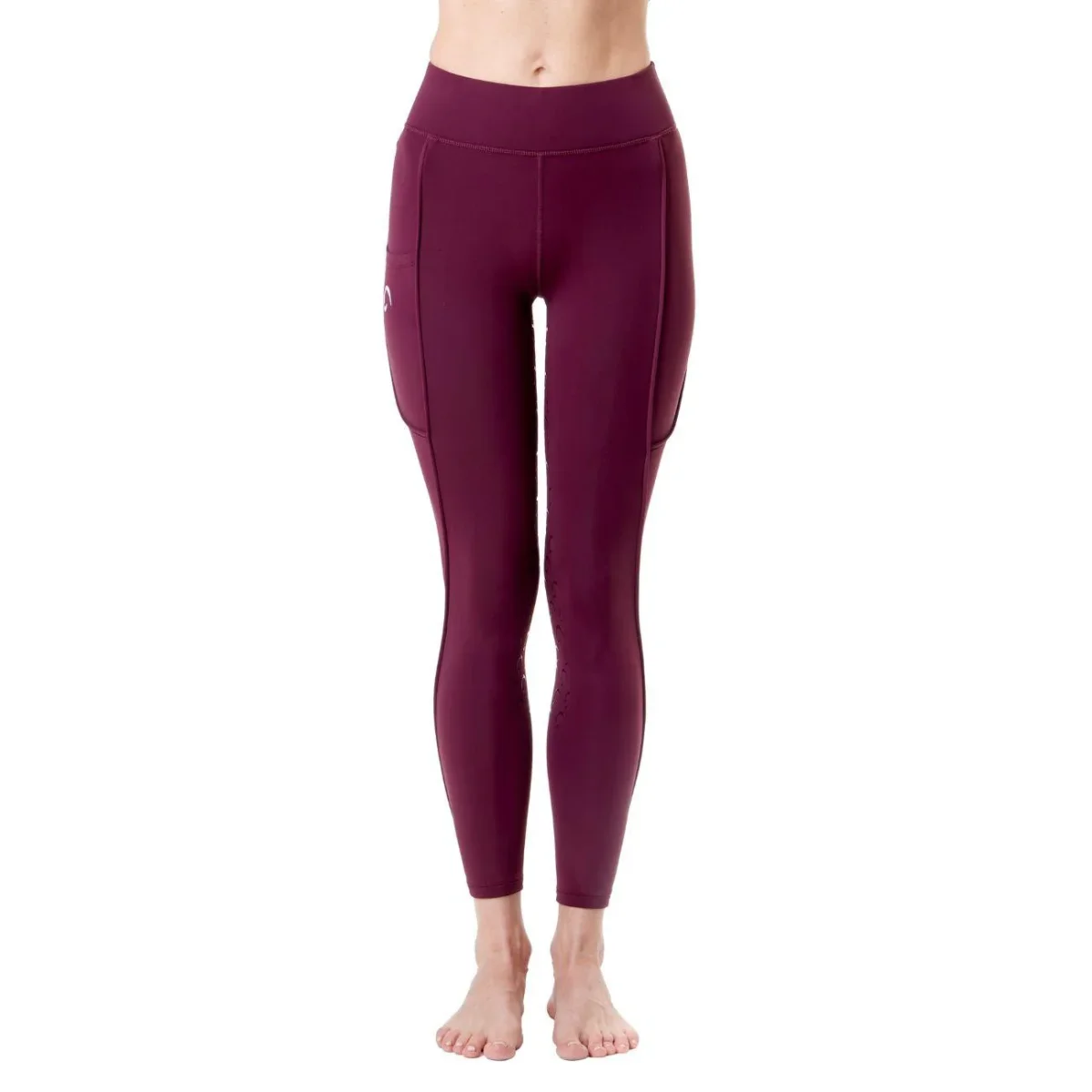 Leggings Donna Full Grip Mascheroni Bordeaux