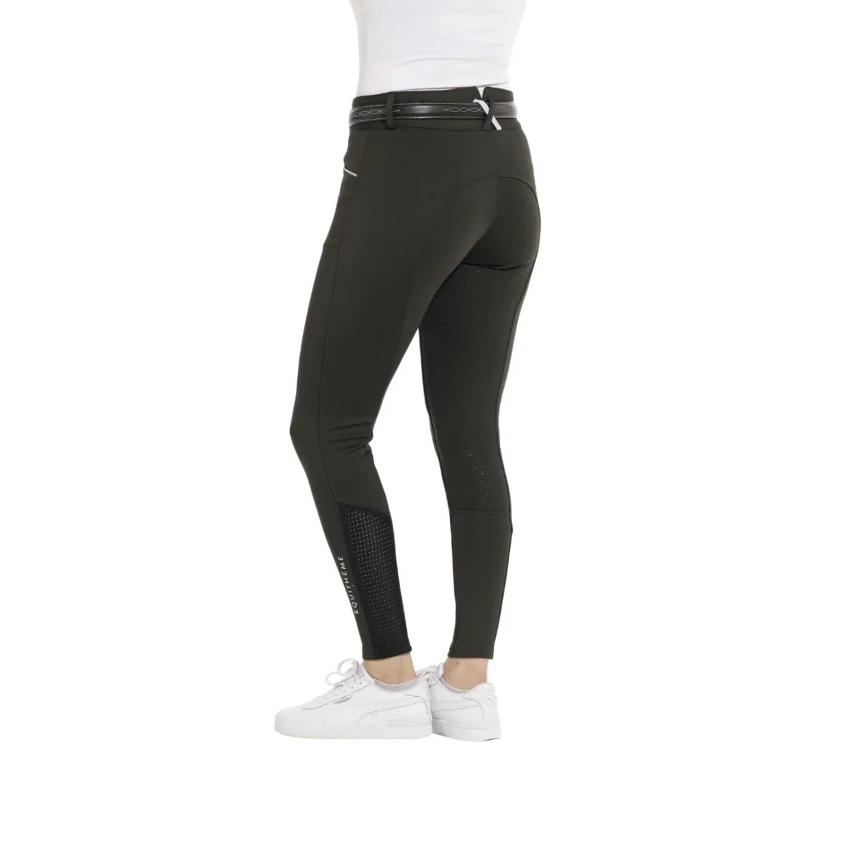 Pantaloni Da Donna Claudine Equitheme Verde - immagine 8