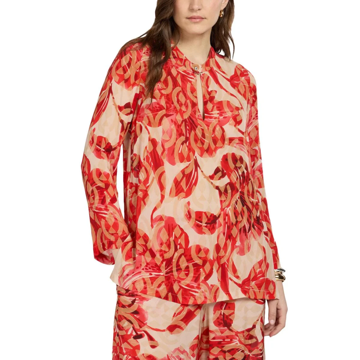 Blusa Lunga Stampata - immagine 3