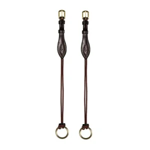 DY'ON MONTANTE PER ELEVATORE FIBBIE OTTONE Marrone ELEVATORE