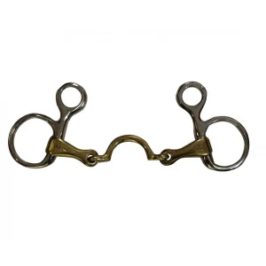 JUMP'IN BAUCHER SPEZZATO IN 2 CON PASSALINGUA OTTONE imboccature speciali 0022P