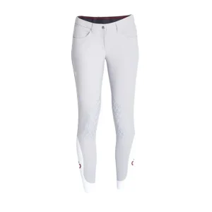Cavalleria Toscana Pantaloni Da Equitazione 14CTPADN22JE0108100GHIAC Bianco