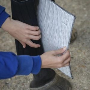 PENELOPE Sottofascia Soft BLACK - sottofascia antibatterico pack x2 per protezione e recupero tendini