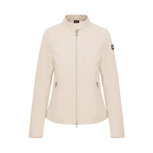 Biker Softshell Donna Porcelain