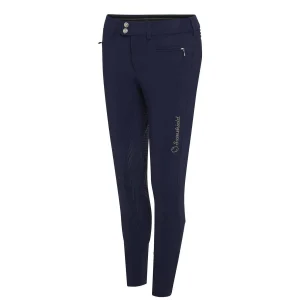 SAMSHIELD 29Ss-Dianemetaldotsnight Blu pantaloni da equitazione