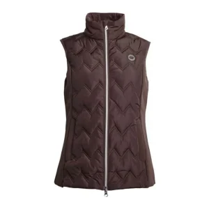 KINGSLAND GILET DONNA MOD.KLSIA KINGSLAND Marrone gilet da equitazione