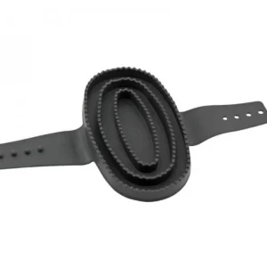 EQUINE HORSE Gewa flexi curry comb Grigio attrezzatura da scuderia (4594)