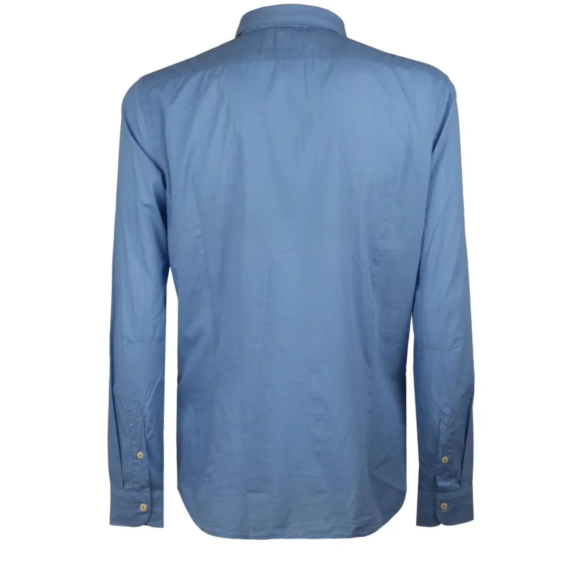 Camicia Collo Francese Uomo Turchese - immagine 3