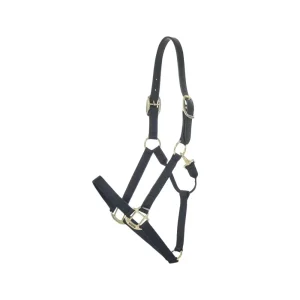 KENTUCKY NYLON HALTER BREAKAWAY KENTUCKY Nero capezza per stalla e paddock
