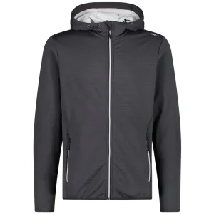 Giacca In Pile Stretch Perform Uomo Antracite