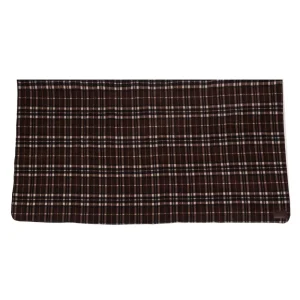 Coperta In Pile 210x200cm Heavy Fleece Square Kentucky Marrone