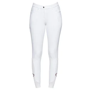 Cavalleria Toscana Pantaloni Da Equitazione 30CT-PADN22JE0100001 Bianco