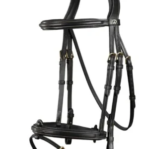 DY'ON TESTIERA IN CUOIO CLASSIC COLLECTION Nero TESTIERE