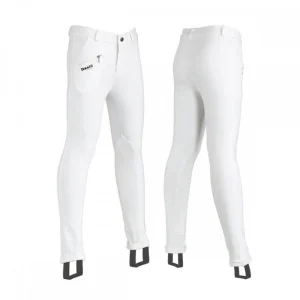 Pantalone estivo Jodhpur Daslo Junior Bianco
