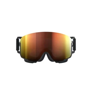 Maschera Da Sci Nexal Unisex Uranium Black Partly Sunny Orange