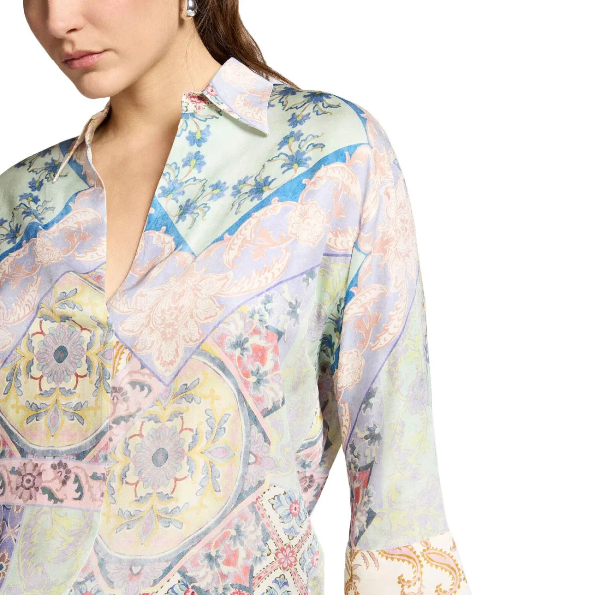 Camicia In Viscosa Stampata - immagine 5