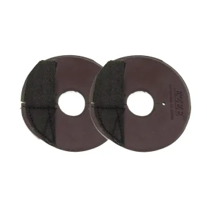 Rosette In Gomma Con Velcro Amahorse Marrone