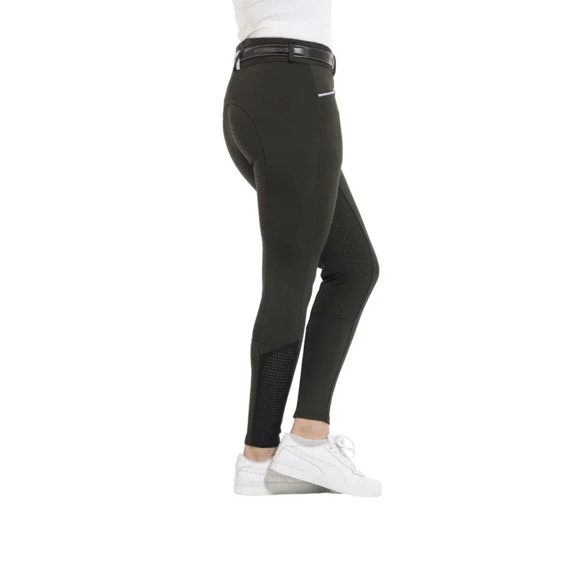 Pantaloni Da Donna Claudine Equitheme Verde - immagine 6