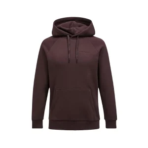 Felpa Original Small Logo Uomo Desert Plum