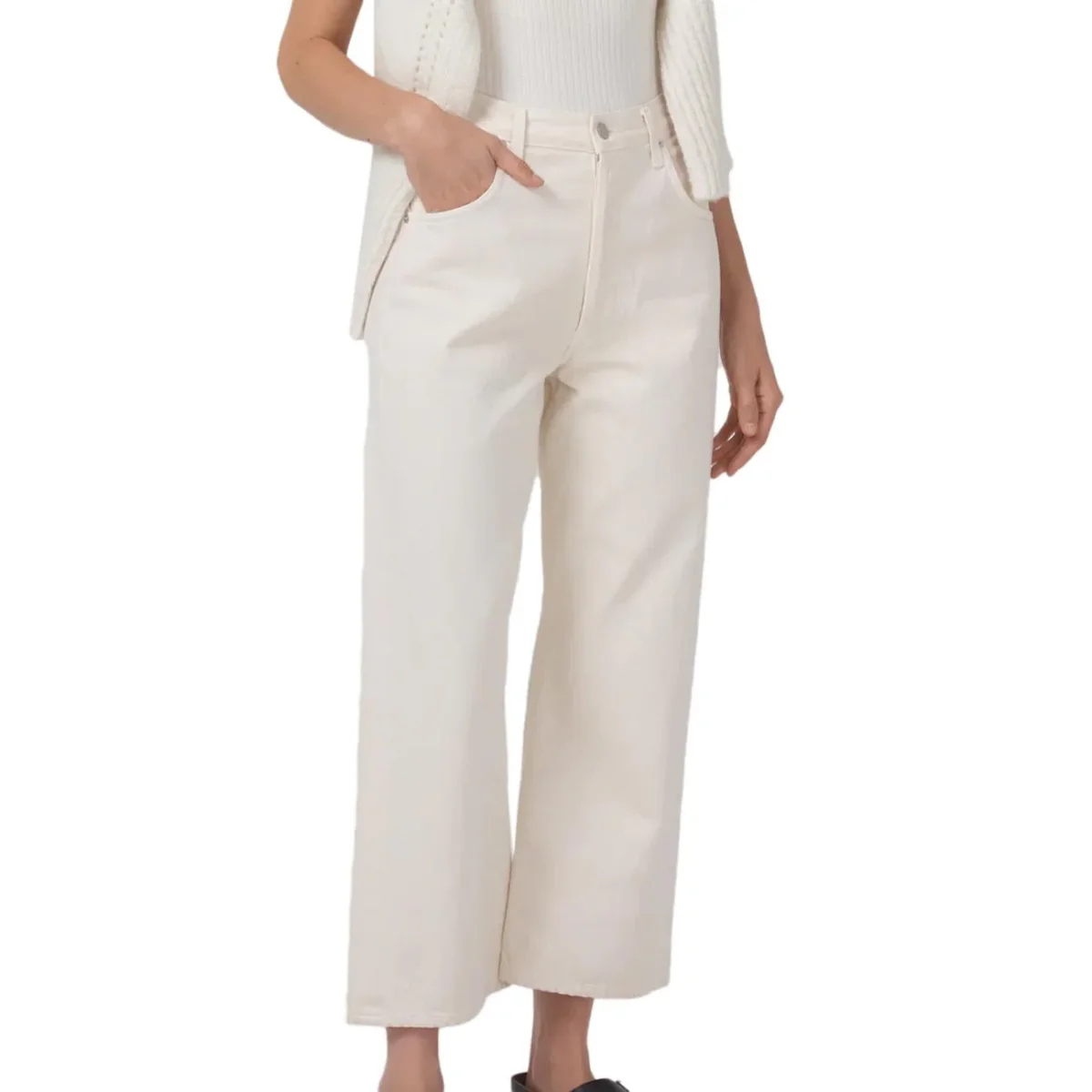 Jeans Gaucho Donna Marzipan