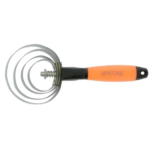 Striglia Metallica Tonda Hippo-Tonic Arancione